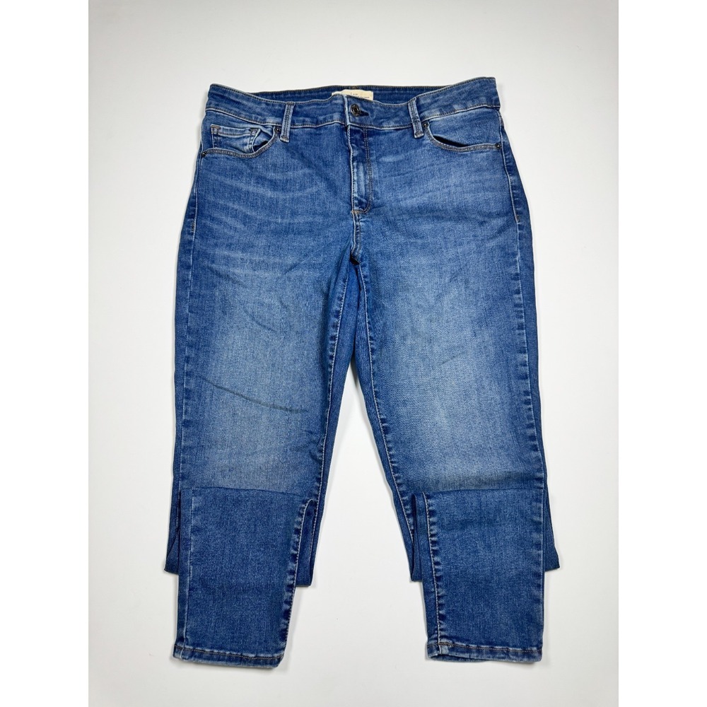 Gap 1969 True Skinny Jeans Womens 31R Blue Medium Wash Denim Cotton Outdoor